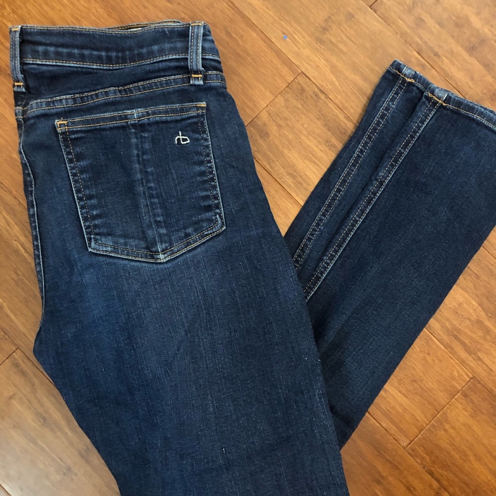Rag and bone high rise skinny